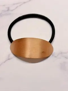 ヘアアクセサリー ヘアゴム ゴールド