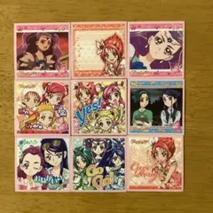 Yes!プリキュア5GoGo!のシール 9枚