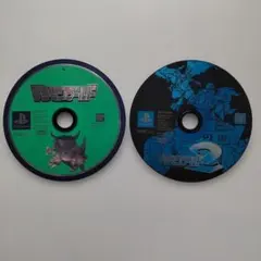 【難あり、ディスクのみ】デジモンワールド デジモンワールド2 ディスクセット