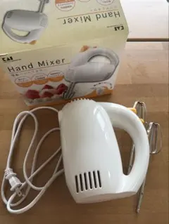 KAI 電動ハンドミキサー ホワイトのサムネイル