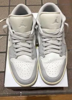 NIKE AIR JORDAN 1 LOW セイル/ライトグレー 28.5cmのサムネイル