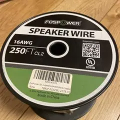 FosPower 16AWG スピーカーケーブル 250FT CL2のサムネイル