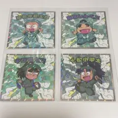 忍たま乱太郎マンチョコ シール 七松小平太 中在家長次 乱太郎 しんべヱ