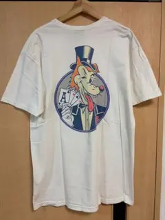 【激レア】ステューシー Tシャツ ウルフ トランプ メキシコ製 L ホワイト