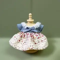 ドール服 ハンドメイドワンピース562のサムネイル