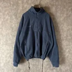 Columbia コロンビア フリース ジャケット ブルー XL 刺繍