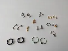 MEDISTORE ボディピアス　14G　パーツ　ラブレット　セット