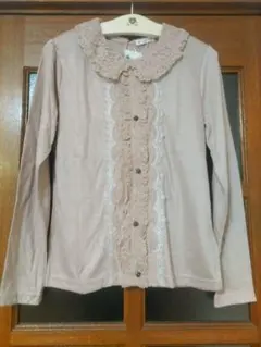 axes femme ブラウス風フリルカットソーM アワピンク タグ付きのサムネイル