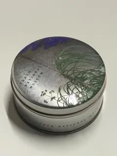 お菓子缶　東京国立博物館　尾形光琳　風神雷神図屏風