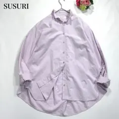 アペゼラム／ボリューム袖 ランタンスリーブ 5分袖ピンクブラウス 袖 