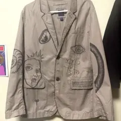 GAP ジャケット　テーラード　古着　個性的　レア　サブカル