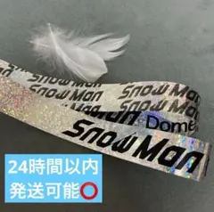 SnowMan スノ 落下物 北海道 札幌 銀テ 羽 ONセット