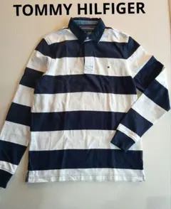 TOMMY HILFIGER ボーダー　長袖シャツ　S（USサイズ）