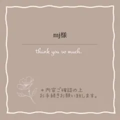 mj様 リクエスト 2点 まとめ商品