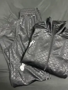 ブラックパターンジャージ上下セット ミッキー adidas