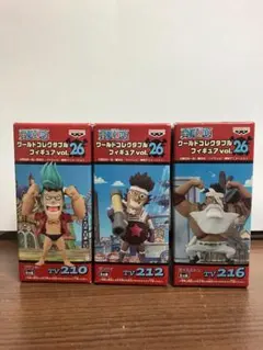 アニメ フィギュア ワールドコレクタブルフィギュア まとめ売り ワンピース ワールドコレクタブルフィギュアvol.26｜商品情報