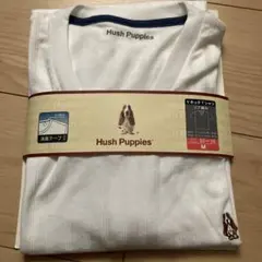 メンズ　Hush Puppies VネックTシャツ M ホワイト