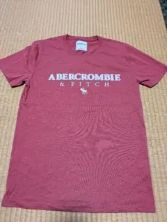 Abercrombie & Fitch 赤 Tシャツ XS