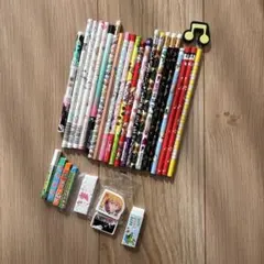 子ども用文具セット 鉛筆　消しゴム