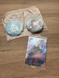 プロセカ　Vivid BAD SQUAD 缶バッジとカードセット