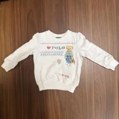 Polo Ralph Lauren 3T ホワイトトレーナーのサムネイル