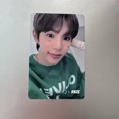 タロ ショウタロウ トレカ UIQ x RIIZE ニキビパッチ