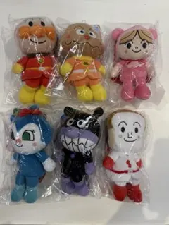 アンパンマンキャラクターぬいぐるみ6体セット　新品