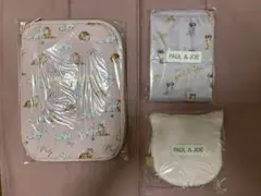 PAUL&JOE エコバッグ&ネコポーチ、マルチケース3点セット ゼクシィ付録
