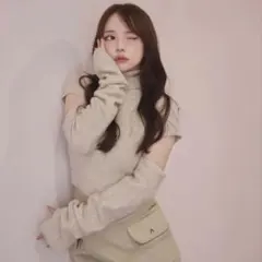 andmary アンドマリー　Luna knit tops beige