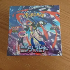 ポケモンカードゲーム ニンジャスピナー MEGA box シュリンクつき