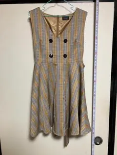 エブリン　スカート　ベルト　着丈約82cm