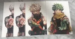 僕のヒーローアカデミア 42巻 最終巻 特典 3種セット　(轟焦凍×2)