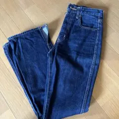 MOUSSY 美品　ブーツカットデニム 濃紺