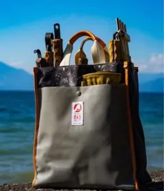 Asimocrafts × 横濱帆布鞄 takibi_no_kaban サンゾー工務店 × asimocrafts × 横濱帆布鞄 _ rodan_no_kaban