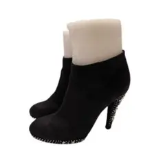 ショートブーツ　黒