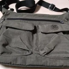 Kipling ショルダーバッグ オリーブグリーン