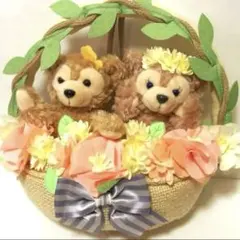 ダッフィー シェリーメイ スプリングインブルーム フラワーバスケット