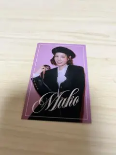 NiziU フォトカード　マコ
