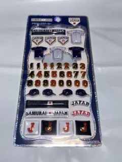 侍ジャパン　プチドロップステッカー