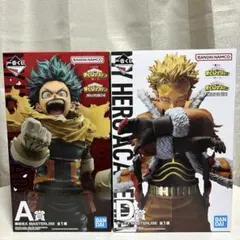 一番くじ 僕のヒーローアカデミア －紡ぐ力－　A賞緑谷出久　D賞ホークス