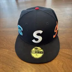 Supreme シュプリーム ×NEW ERA キャップ 7と8分の3