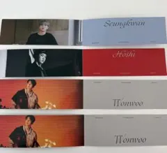 SEVENTEEN カード まとめ売り ウォヌ、ホシ、スングァン