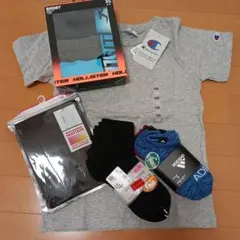Champion グレー Tシャツ 140サイズ 等バラエティ5点セット