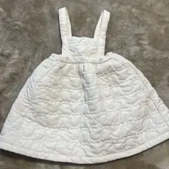 tiny bear ノースリーブワンピース ホワイト