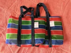新品未使用　3号・2号　台湾　エコバッグ　漁師網バッグ　セット