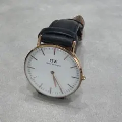 Daniel Wellington Tank Durhamブラウンベルト付 - メルカリ