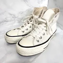 y022518 CONVERSE ALLSTAR スニーカー　ホワイト4 1/2