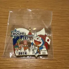ドラえもん 北京オリンピック ピンバッジ　2008 テレビ朝日　未使用美品 激レア ドラえもん 北京オリンピック ピンバッジ 2008 テレビ朝日 未