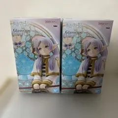 【新品未開封】葬送のフリーレン フリーレン glasscape フィギュア 2個