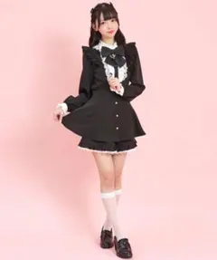 Secret Honey アクセサリーリボンレースフリルセットアップ